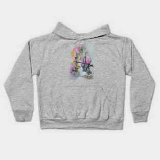 Australian Galahs - bird art Kids Hoodie